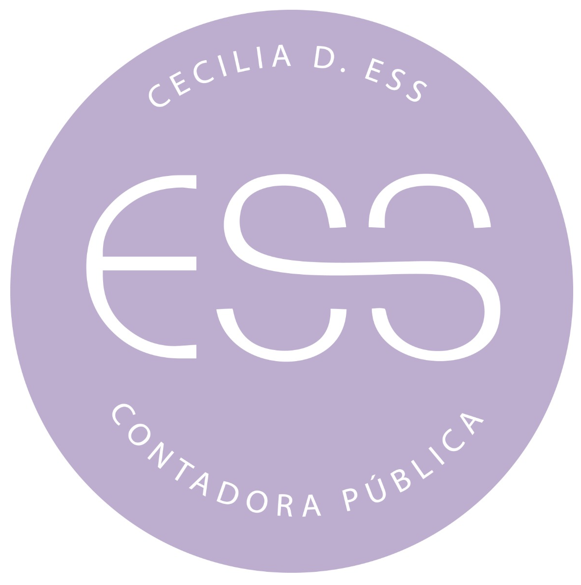 Contadora Cecilia Ess Logo